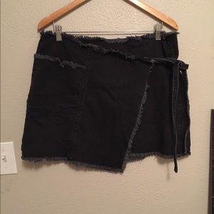 BDG jean skirt